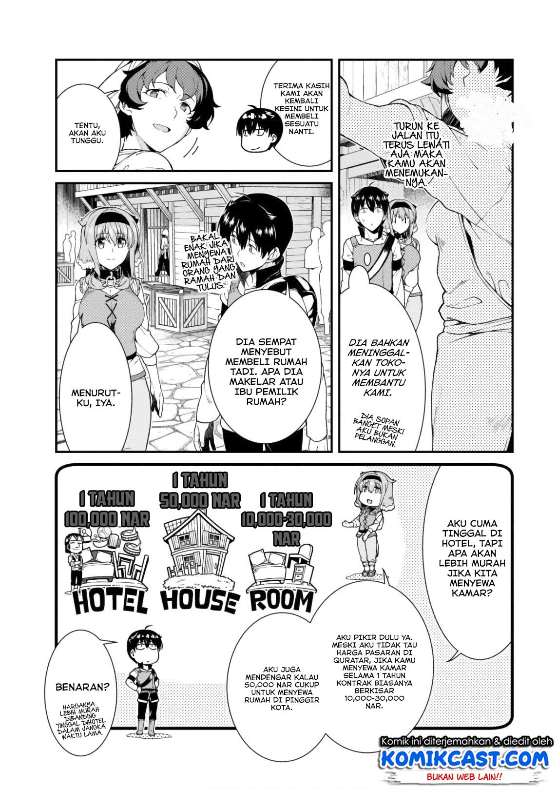 Isekai Meikyuu de Harem wo Chapter 24 Gambar 4